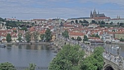 Pražský hrad, Karlův most, Vltava