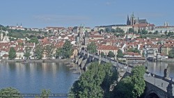 Pražský hrad, Karlův most, Vltava