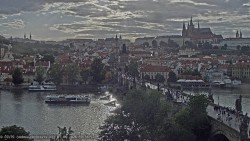 Pražský hrad, Karlův most, Vltava