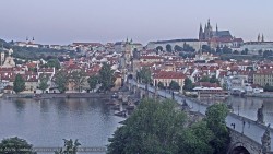 Pražský hrad, Karlův most, Vltava
