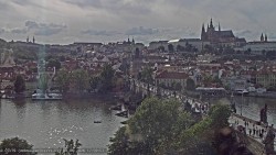 Pražský hrad, Karlův most, Vltava