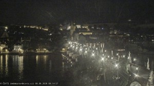 Město Praha - Pražský hrad, Karlův most, Vltava - 9.6.2026 v 00:15 Město Praha - Pražský hrad, Karlův most, Vltava - 9.6.2026 v 00:15