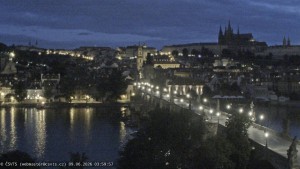 Město Praha - Pražský hrad, Karlův most, Vltava - 9.6.2026 v 04:00 Město Praha - Pražský hrad, Karlův most, Vltava - 9.6.2026 v 04:00