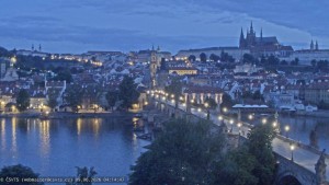 Město Praha - Pražský hrad, Karlův most, Vltava - 9.6.2026 v 04:15 Město Praha - Pražský hrad, Karlův most, Vltava - 9.6.2026 v 04:15