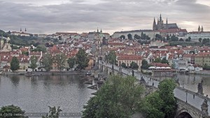 Město Praha - Pražský hrad, Karlův most, Vltava - 9.6.2026 v 05:15 Město Praha - Pražský hrad, Karlův most, Vltava - 9.6.2026 v 05:15