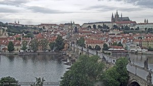 Město Praha - Pražský hrad, Karlův most, Vltava - 9.6.2026 v 06:15 Město Praha - Pražský hrad, Karlův most, Vltava - 9.6.2026 v 06:15