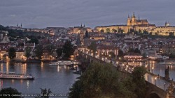 Pražský hrad, Karlův most, Vltava