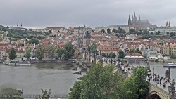Pražský hrad, Karlův most, Vltava