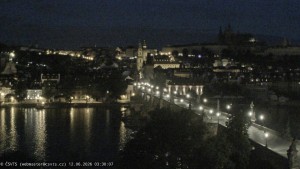 Město Praha - Pražský hrad, Karlův most, Vltava - 12.6.2026 v 03:30 Město Praha - Pražský hrad, Karlův most, Vltava - 12.6.2026 v 03:30