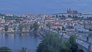 Město Praha - Pražský hrad, Karlův most, Vltava - 12.6.2026 v 04:30 Město Praha - Pražský hrad, Karlův most, Vltava - 12.6.2026 v 04:30