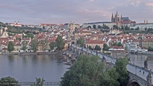 Město Praha - Pražský hrad, Karlův most, Vltava - 12.6.2026 v 05:00 Město Praha - Pražský hrad, Karlův most, Vltava - 12.6.2026 v 05:00