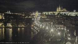 Pražský hrad, Karlův most, Vltava