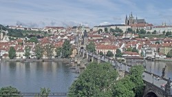 Pražský hrad, Karlův most, Vltava