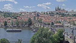 Pražský hrad, Karlův most, Vltava