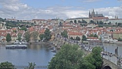 Pražský hrad, Karlův most, Vltava