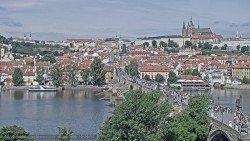 Pražský hrad, Karlův most, Vltava