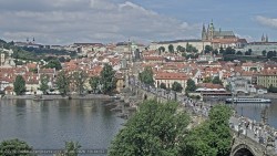 Pražský hrad, Karlův most, Vltava