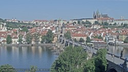 Pražský hrad, Karlův most, Vltava