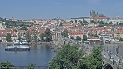 Pražský hrad, Karlův most, Vltava