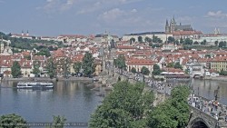 Pražský hrad, Karlův most, Vltava