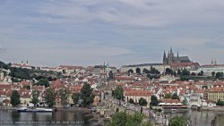 Pražský hrad, Karlův most, Vltava
