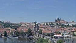 Pražský hrad, Karlův most, Vltava