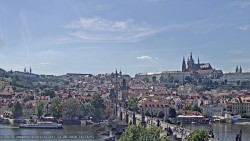 Zamek Praski, Most Karola, Wełtawa