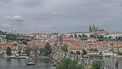 Pražský hrad, Karlův most, Vltava