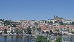 Pražský hrad, Karlův most, Vltava