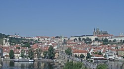Pražský hrad, Karlův most, Vltava
