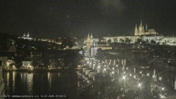 Pražský hrad, Karlův most, Vltava
