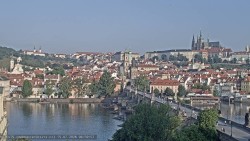 Pražský hrad, Karlův most, Vltava
