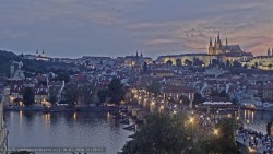 Pražský hrad, Karlův most, Vltava