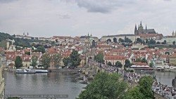 Pražský hrad, Karlův most, Vltava