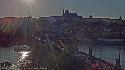 Pražský hrad, Karlův most, Vltava