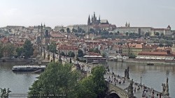 Pražský hrad, Karlův most, Vltava