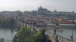 Pražský hrad, Karlův most, Vltava