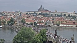 Pražský hrad, Karlův most, Vltava