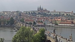 Prager Burg, Karlsbrücke, Moldau