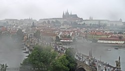Prager Burg, Karlsbrücke, Moldau