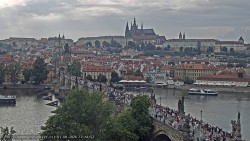 Prager Burg, Karlsbrücke, Moldau