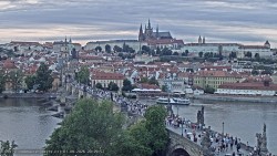 Pražský hrad, Karlův most, Vltava