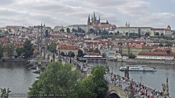 Pražský hrad, Karlův most, Vltava