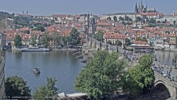 Pražský hrad, Karlův most, Vltava
