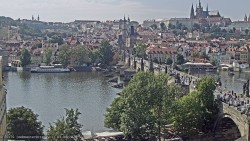 Pražský hrad, Karlův most, Vltava