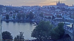 Pražský hrad, Karlův most, Vltava