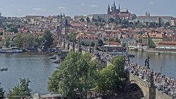 Pražský hrad, Karlův most, Vltava