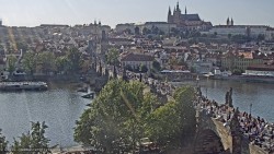 Zamek Praski, Most Karola, Wełtawa
