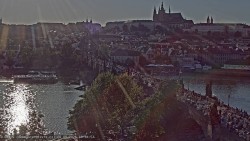 Zamek Praski, Most Karola, Wełtawa