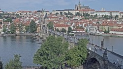 Pražský hrad, Karlův most, Vltava